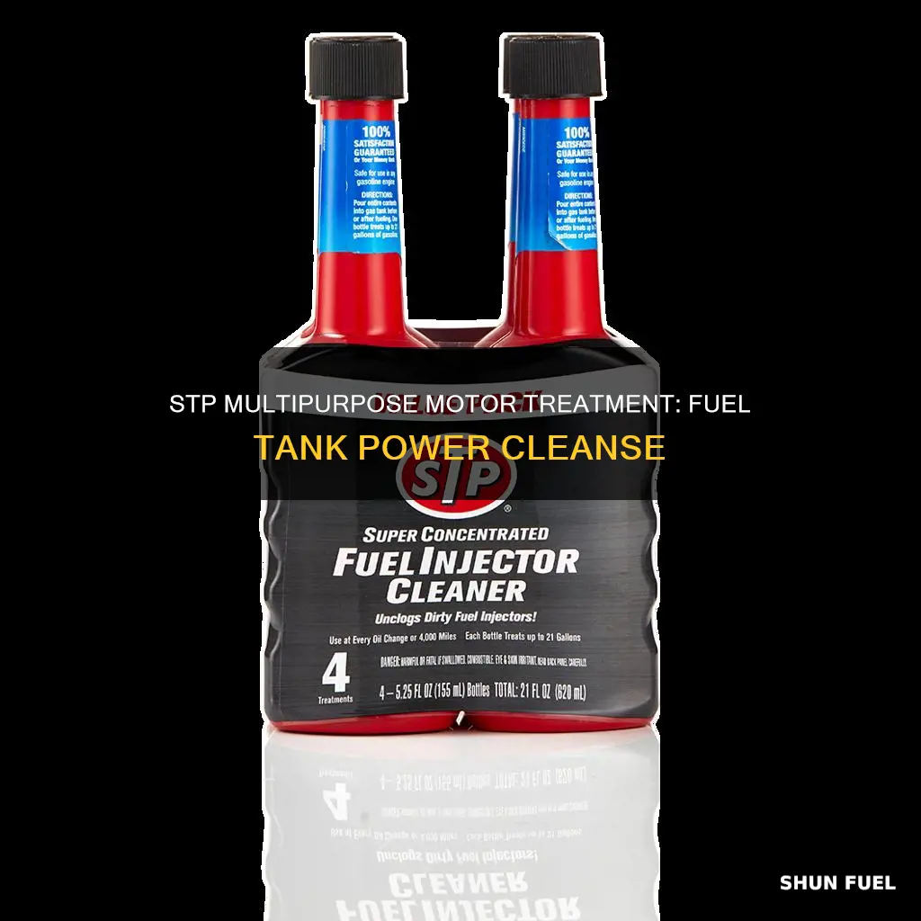 how to use stp multipurpose motor treatment in fuel tank