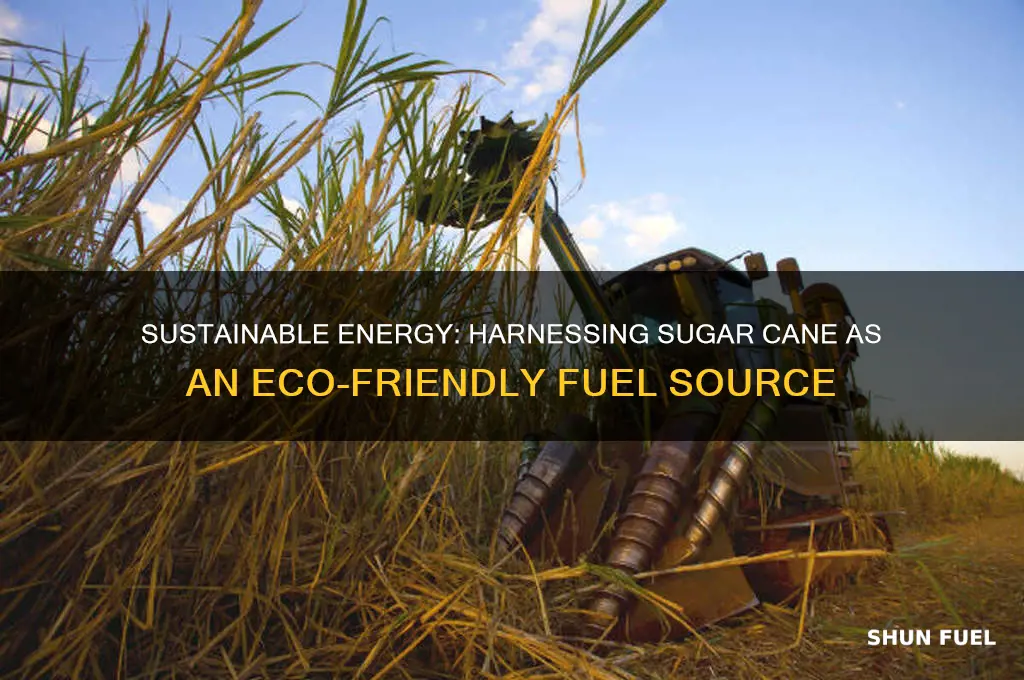 how to use suger cane as fuel