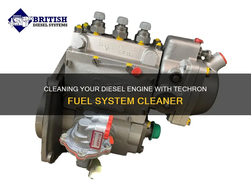 how to use techron diesel fuel system cleaner