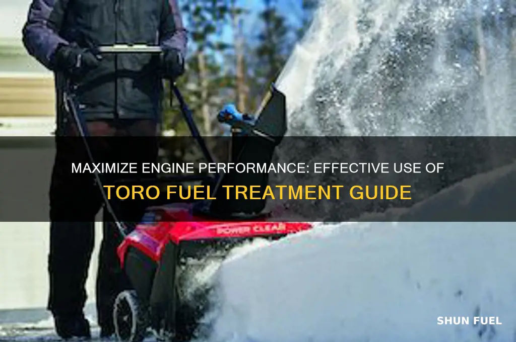 how to use toro fuel treatment