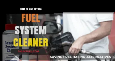 Maximize Engine Performance: Using Toyota Fuel System Cleaner Effectively
