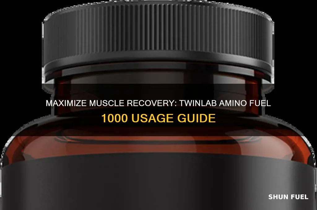 how to use twinlab amino fuel 1000