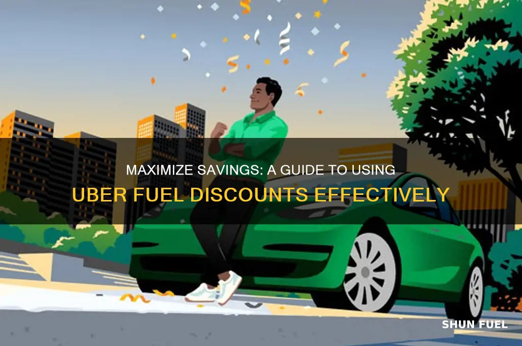 how to use uber fuel discount