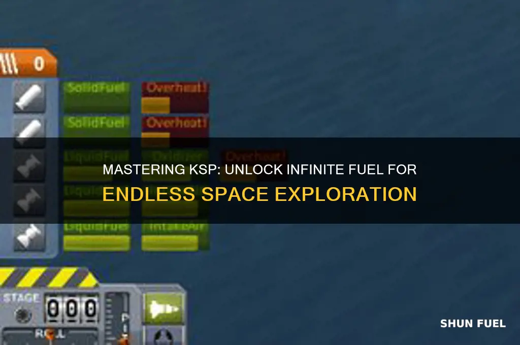how to use unlimited fuel in ksp