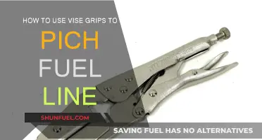 Mastering Fuel Line Pitch: The Vise Grip Technique