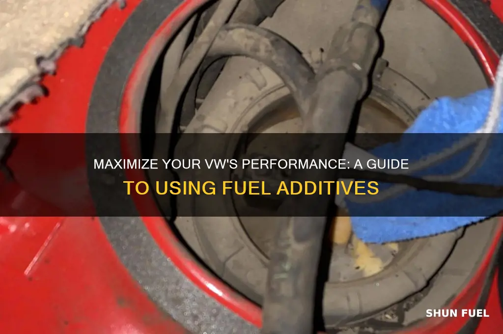 how to use vw fuel additive