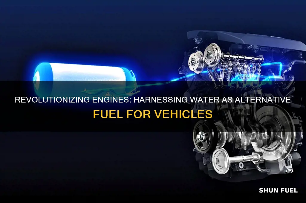 how to use water as fuel in engine