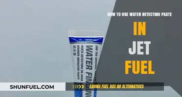 Using Water Detecting Paste in Jet Fuel: A Comprehensive Guide