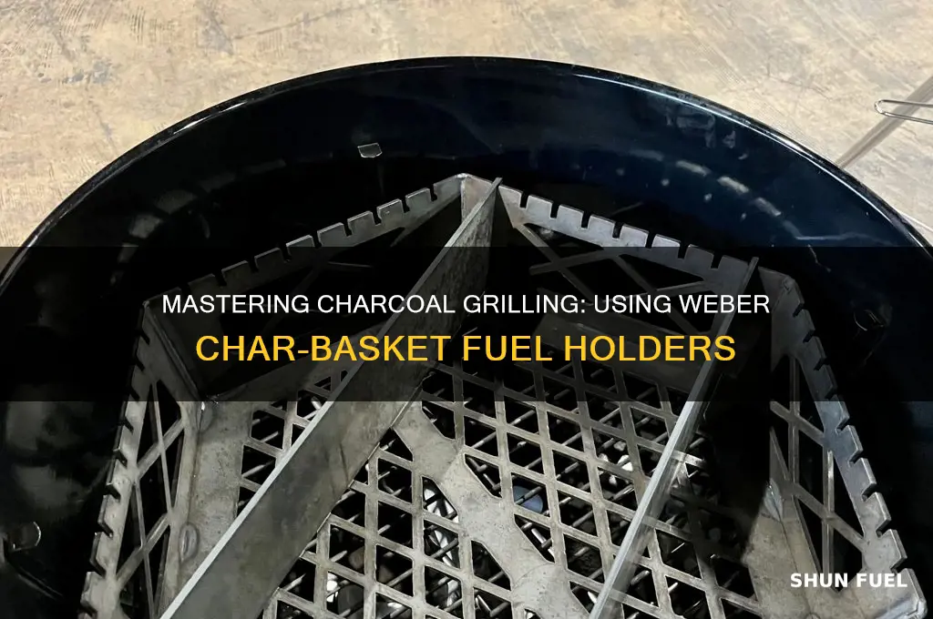 how to use weber char-basket charcoal fuel holders