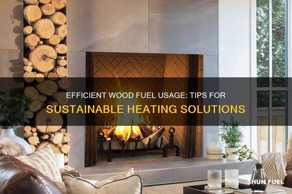 how to use wood fuel