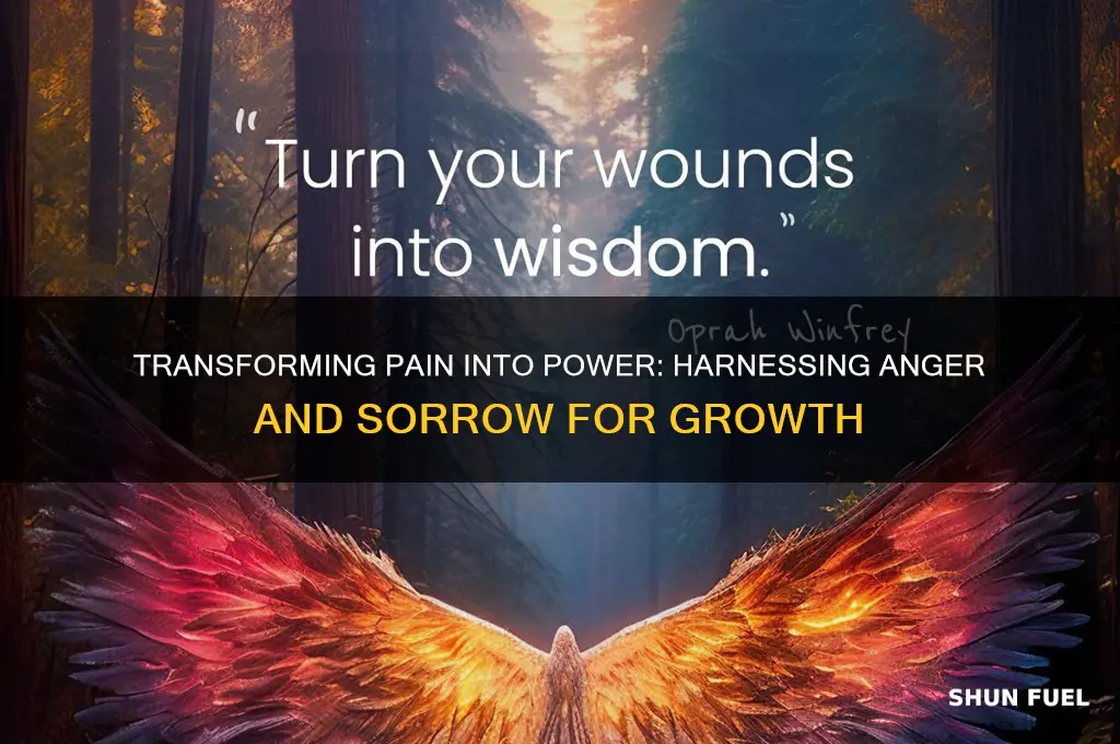 how to use your anger and sorrow for fuel