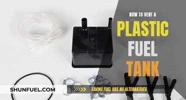 Venting a Plastic Fuel Tank: The Right Way