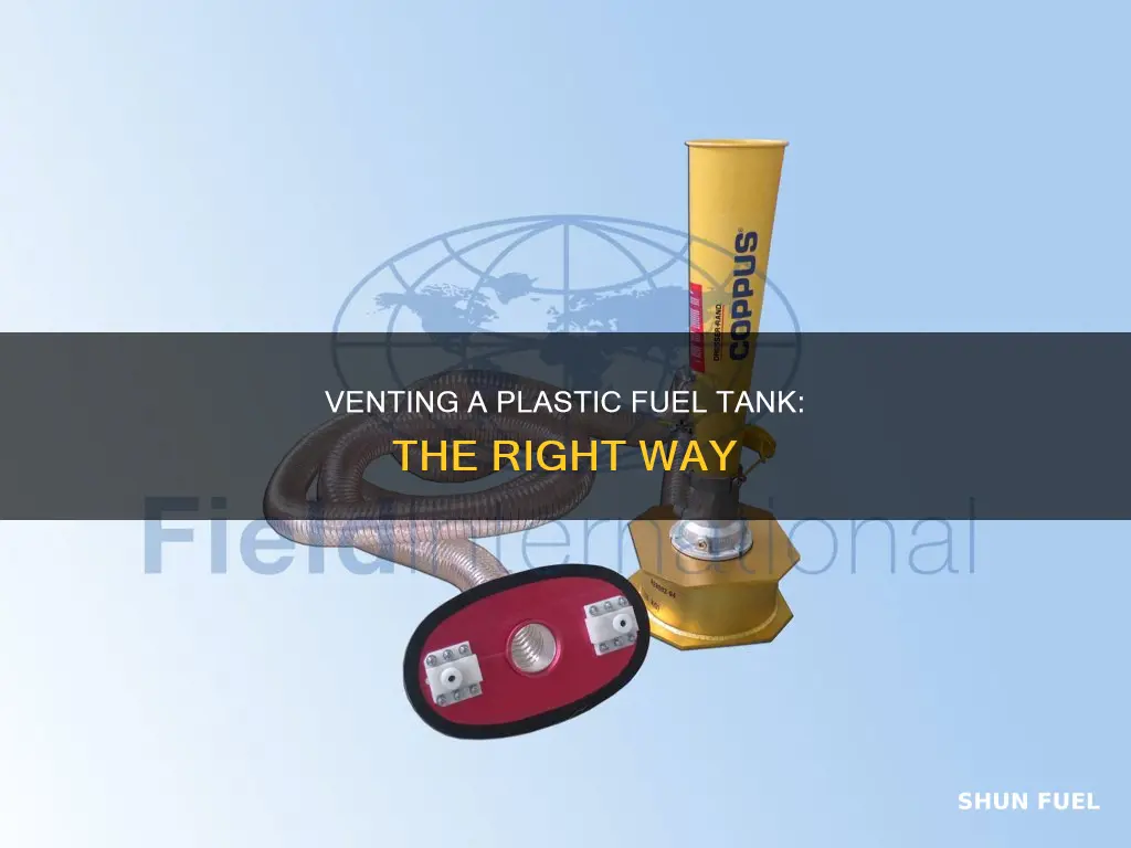how to vent a plastic fuel tank