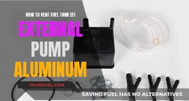 Venting EFI Fuel Tanks: External Pump, Aluminum Tank