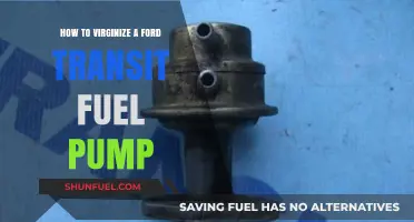 Revitalize Your Ford Transit: A Guide to Virginizing the Fuel Pump