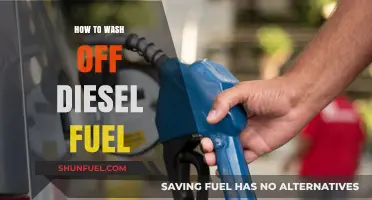 Washing Off Diesel Fuel: Effective Techniques and Precautions