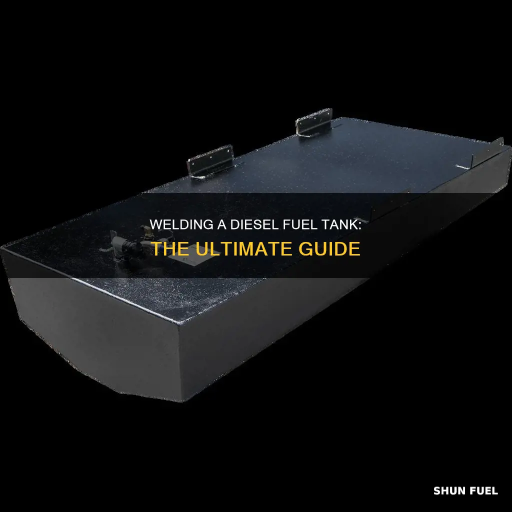 how to weld a diesel fuel tank