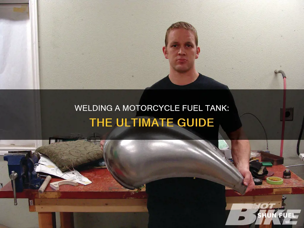 how to weld a motorcycle fuel tank