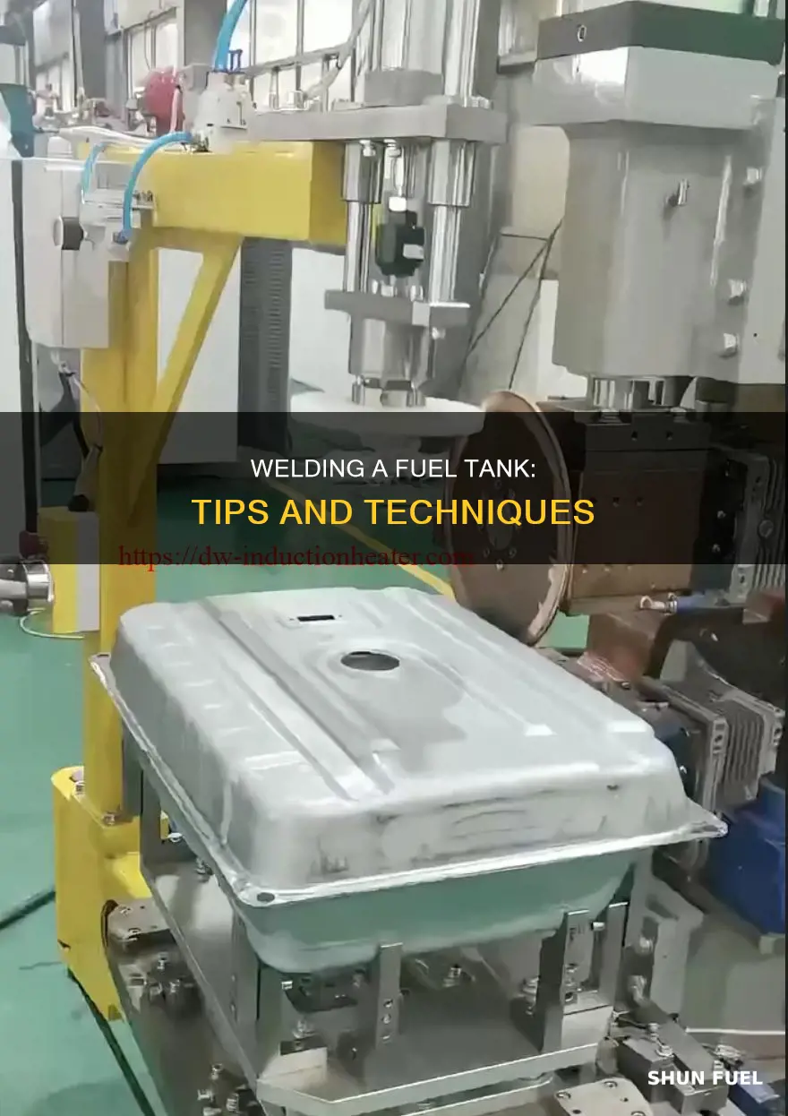 how to weld a new fuel tank