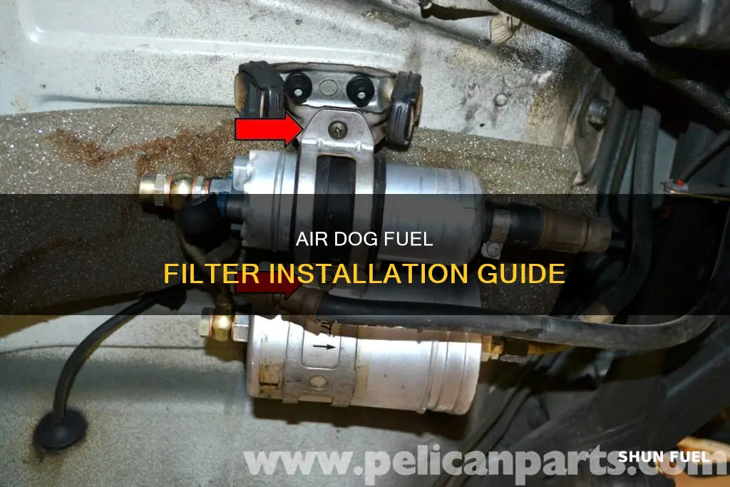 how to wir air dog fuel filter