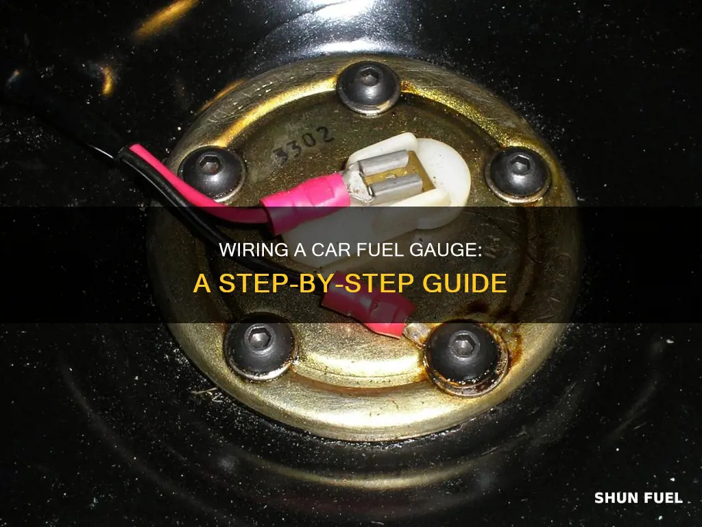 how to wire a car fuel gauge
