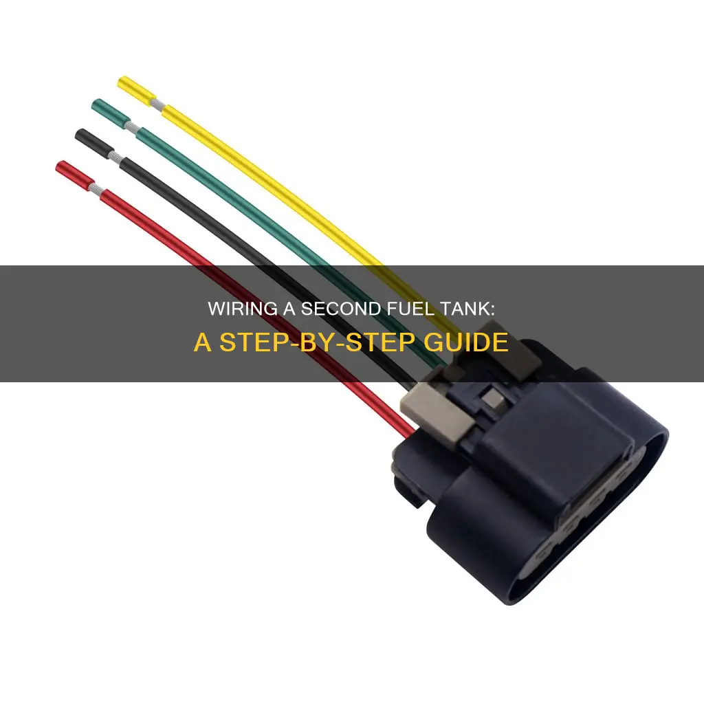 how to wire a factory second fuel tank
