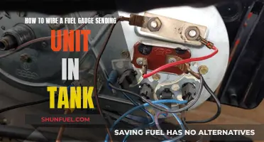 Fuel Gauge Sending Unit: Wiring Installation Guide