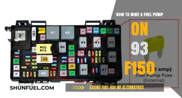 Wiring a Fuel Pump on a 1993 Ford F150: Step-by-Step Guide