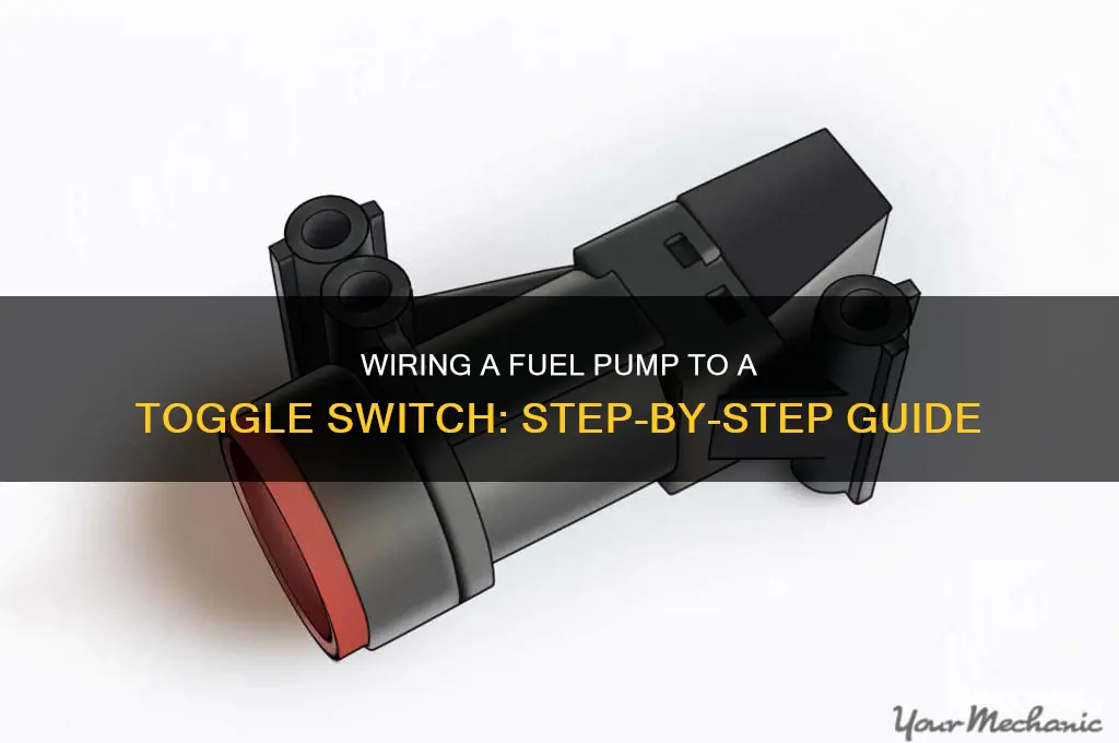 how to wire a fuel pump to a toggle switch