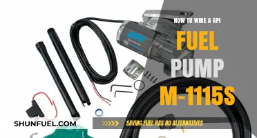 Wiring Guide: GPI Fuel Pump M-1115S Installation Steps