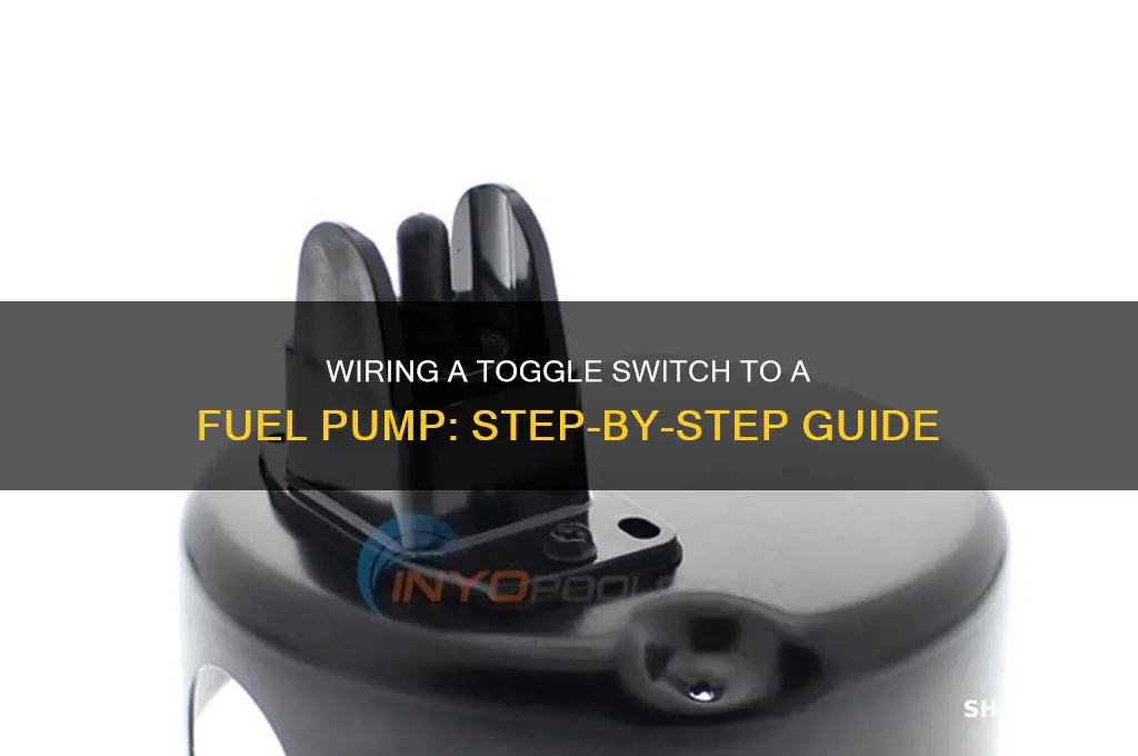 how to wire a toggle switch to a fuel pump