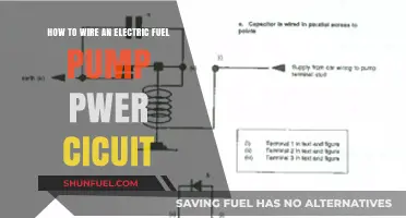 Wiring an Electric Fuel Pump Power Circuit: Step-by-Step Guide