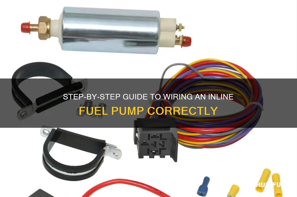 how to wire an inline fuel pump