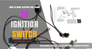 Wiring Electric Fuel Pump to Ignition Switch: A Step-by-Step Guide