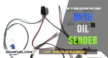 Wiring Electric Fuel Pump with Oil Pressure Sender: Step-by-Step Guide