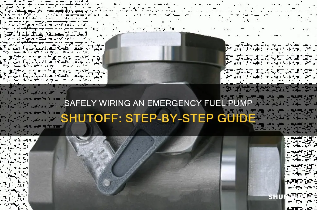 how to wire emergency fuel pump shutoff