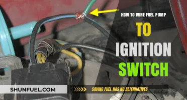 Wiring Your Fuel Pump to the Ignition Switch: A Step-by-Step Guide