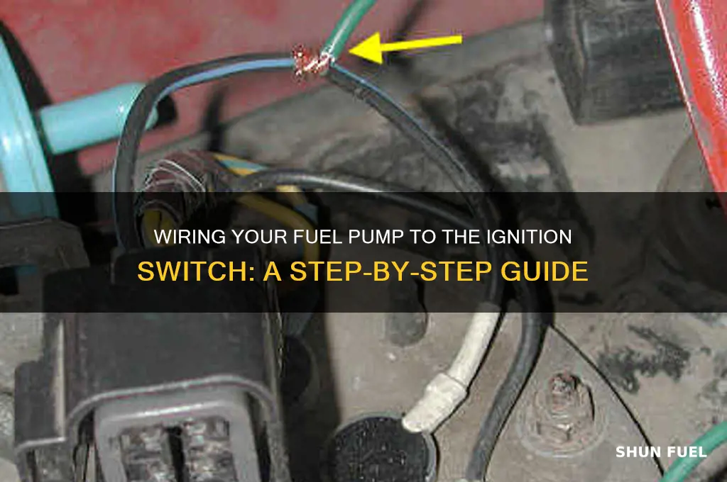 how to wire fuel pump to ignition switch