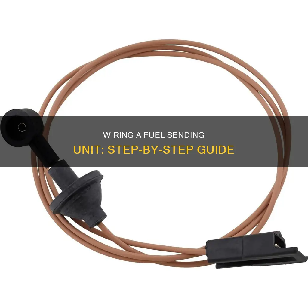 how to wire fuel sending unit in gas tank