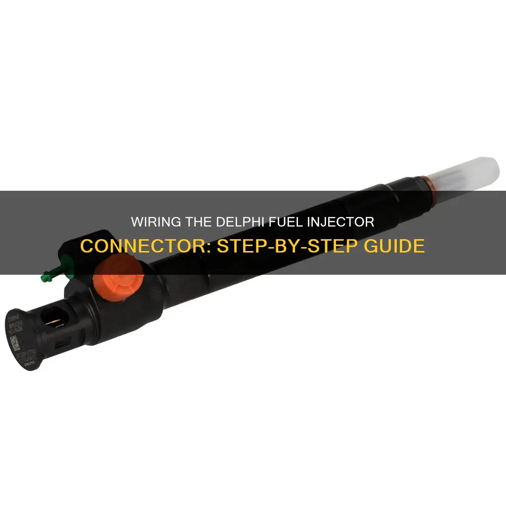 how to wire nd-12129142-b delphi fuel injector connector