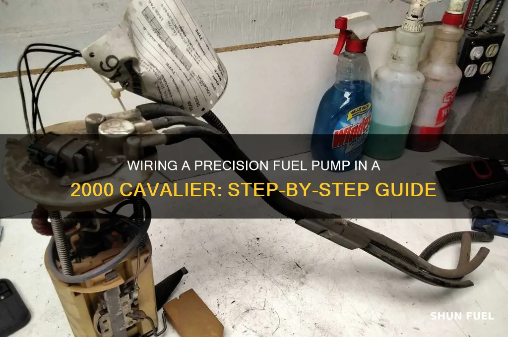 how to wire precision fuel pump cavalier 2000
