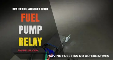 Wiring a Switched Ground Fuel Pump Relay: Step-by-Step Guide