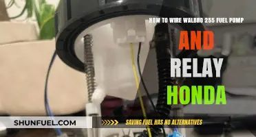 Wiring Walbro 255 Fuel Pump & Relay for Honda: Step-by-Step Guide
