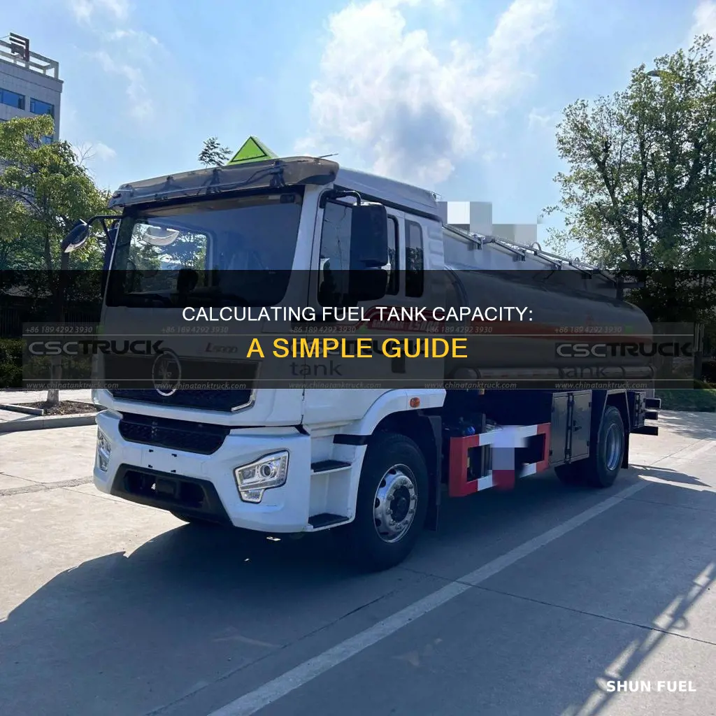 how to work out fuel tank capacity