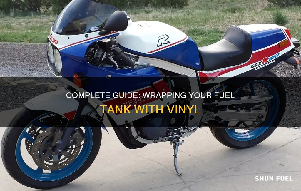 how to wrap a fuel tank in vinyl