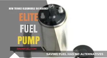 Replacing the Fuel Pump in a 1992 Oldsmobile 98 Regency Elite