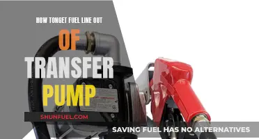 Removing Fuel Line from Transfer Pump: A Step-by-Step Guide