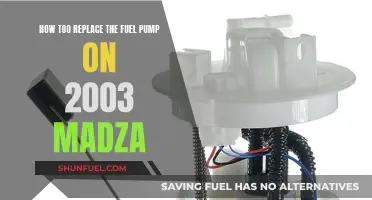 Replacing Fuel Pump in 2003 Madza: Step-by-Step Guide