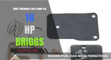Rebuilding a Briggs & Stratton 18 HP Fuel Pump: Step-by-Step Guide