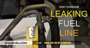 Fixing Fuel Leaks: A Step-by-Step Guide to Repairing Fuel Lines